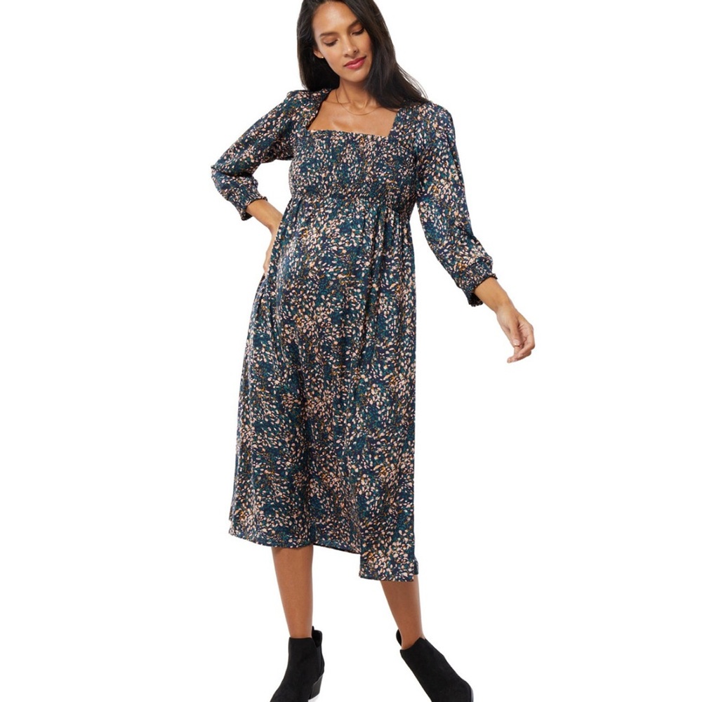 Ingrid & Isabel Floral Smocked Dress